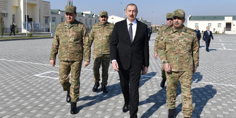 President Ilham Aliyev attended inauguration of Defense Ministry’s military unit