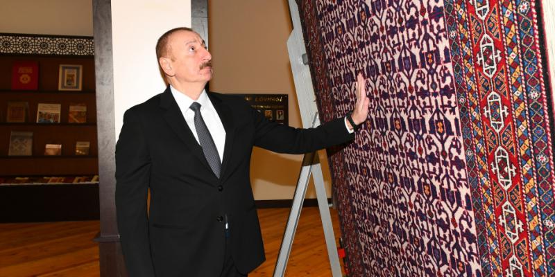President Ilham Aliyev visited Tovuz branch of “Azerkhalcha” OJSC