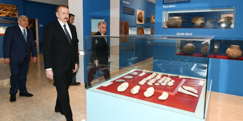 President Ilham Aliyev opened Museum of History and Local Lore in Tovuz district