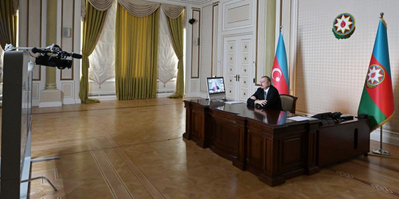 Состоялась видеоконференция между Президентом Ильхамом Алиевым и президентом Европейского банка реконструкции и развития