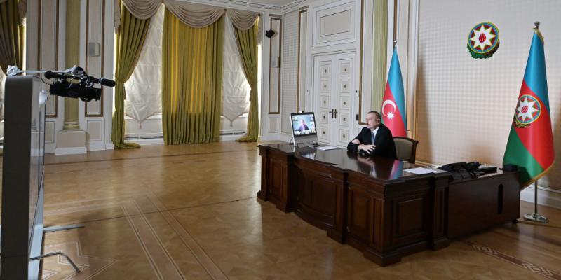 President Ilham Aliyev and President of European Bank for Reconstruction and Development held videoconferencevv