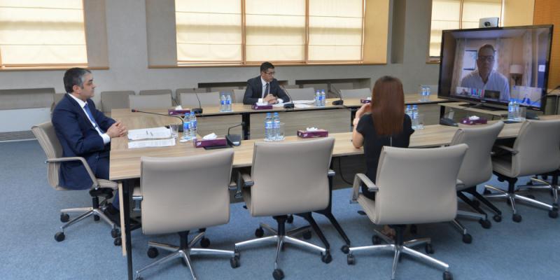 Проведена видеоконференция по вопросам сотрудничества между Министерством транспорта, связи и высоких технологий и компанией Cisco