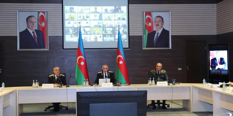 В Генеральной прокуратуре Азербайджанской Республики прошло обширное оперативное совещание в режиме видеоконференции