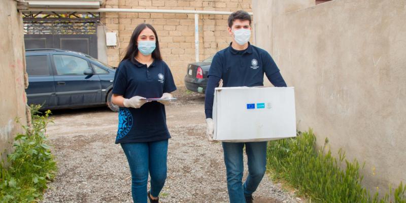 Ghulam Isaczai: Volunteers on frontline of COVID-19 response in Azerbaijan