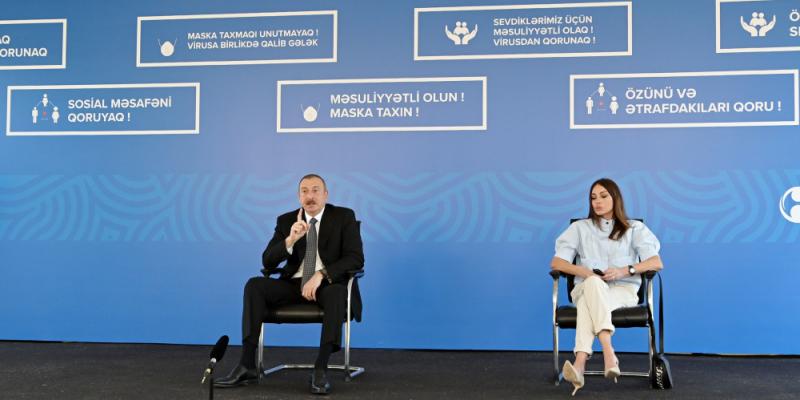 3 modular hospitals inaugurated with participation of President Ilham Aliyev and first lady Mehriban Aliyeva