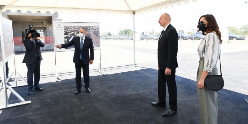 Знакомство со строительством жилого комплекса, возводимого MIDA в городе Гянджа