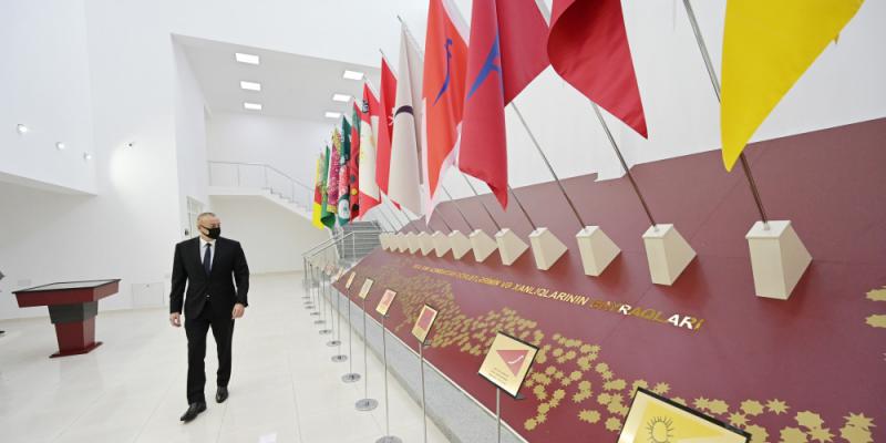 President Ilham Aliyev inaugurated State Symbols Museum in Mingachevir