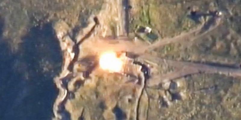 Уничтожен еще один военный объект противника