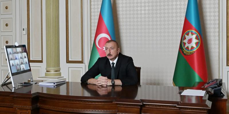 При Президенте Ильхаме Алиеве состоялось совещание в видеоформате, посвященное состоянию водного хозяйства