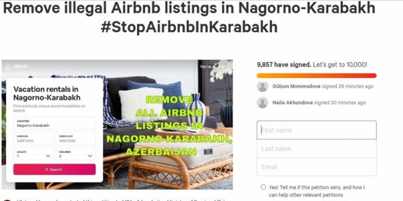 Азербайджанские студенты в Венгрии призывают подписать петицию на имя руководства airbnb.com