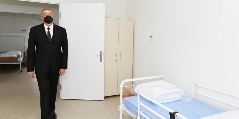 В Габале сдана в эксплуатацию больница модульного типа