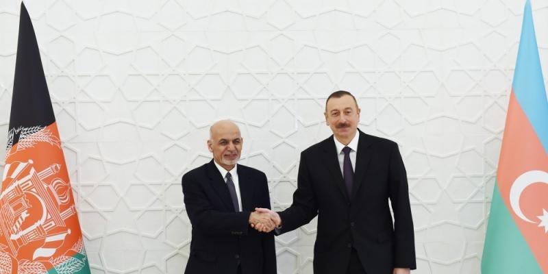 Afghan President Mohammad Ashraf Ghani phoned President Ilham Aliyev