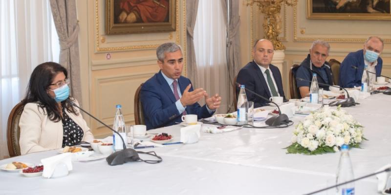 Состоялась встреча с группой известных деятелей культуры и искусства