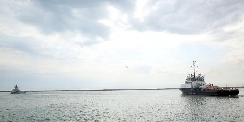 Военные корабли России покинули Бакинский порт