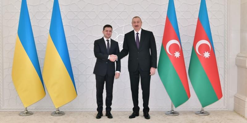 Ukrainian President Volodymyr Zelensky phoned President Ilham Aliyev