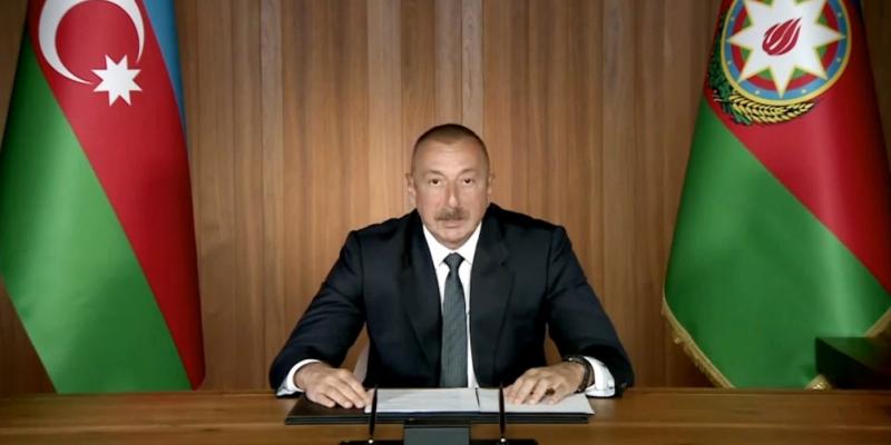 President Ilham Aliyev made a speech at general debates of 75th session of United Nations General Assembly in a video format