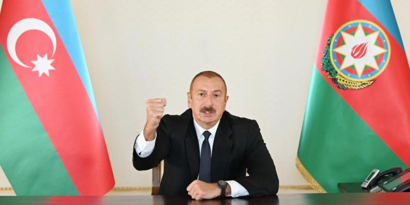 Президент Ильхам Алиев: Оккупация азербайджанских земель входит в планы Армении, и они не скрывает этого