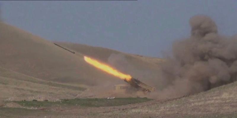 Артиллерийским подразделениям противника на Агдеринском направлении был нанесён ответный удар