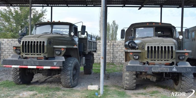 Ermənistan ordusunun daha bir neçə hərbi texnikası ələ keçirilib 