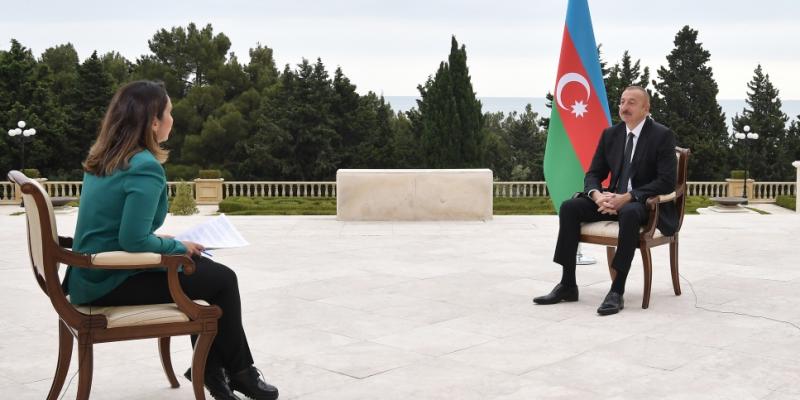 Интервью Президента Ильхама Алиева телеканалу Аль-Джазира