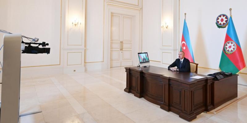 Prezident İlham Əliyev “Əl-Ərəbiyə” televiziya kanalına müsahibə verib 