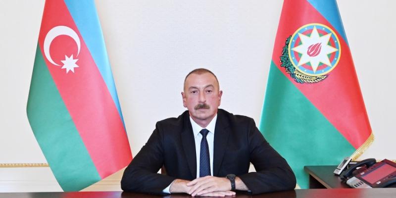 Президент Азербайджана Ильхам Алиев обратился к народу