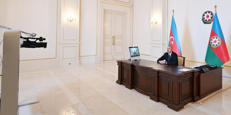 President Ilham Aliyev was interviewed by Al ArabiyaTV channel