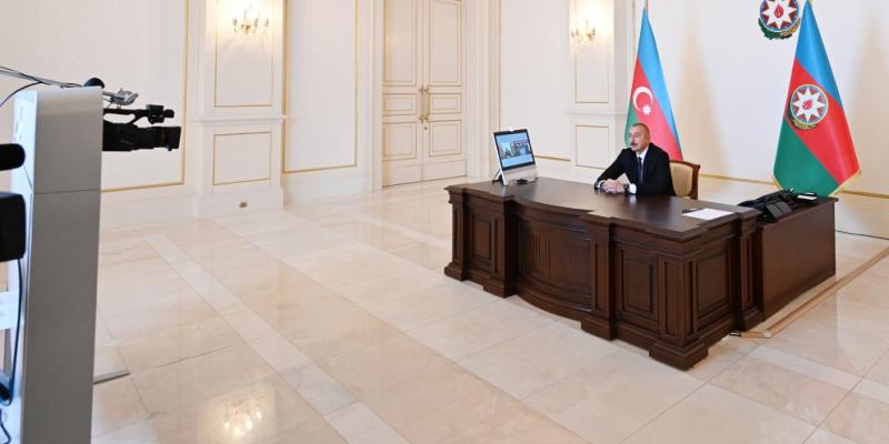 President Ilham Aliyev was interviewed by Euronews TV
