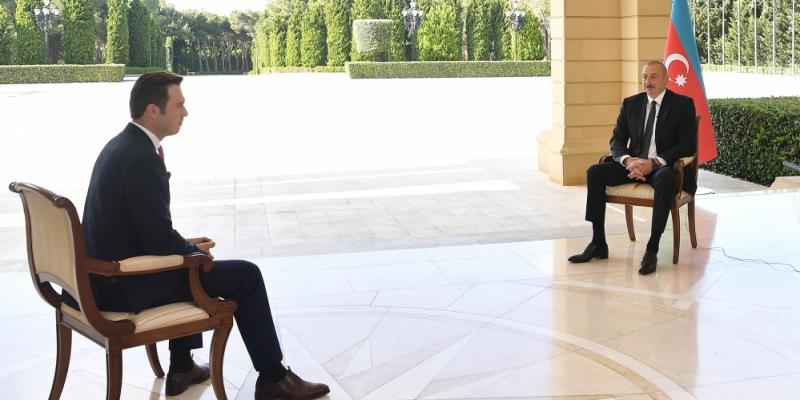 Prezident İlham Əliyev Türkiyənin “Haber Global” televiziya kanalına müsahibə verib