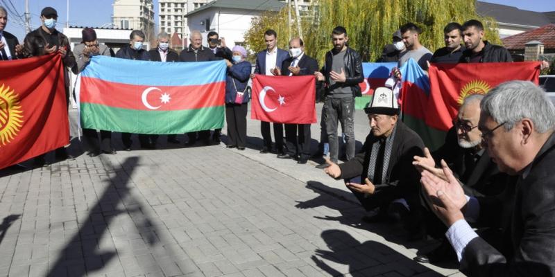 Bişkekdə erməni terroruna qarşı etiraz aksiyası keçirilib