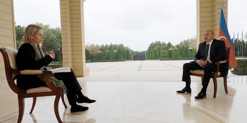 President Ilham Aliyev was interviewed by BBC News