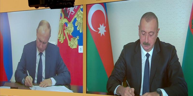 Statement by the President of the Republic of Azerbaijan, Prime Minister of the Republic of Armenia and President of the Russian Federation