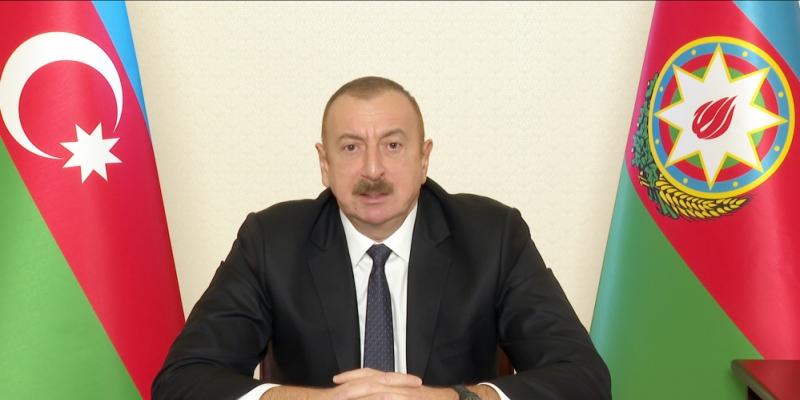 President of Azerbaijan Ilham Aliyev addressed the nation 