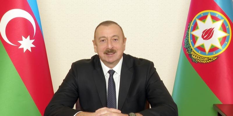 President Ilham Aliyev congratulates Azerbaijani people on liberation of Kalbajar from occupation