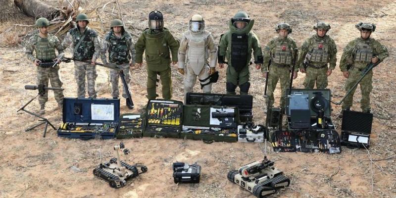 Турецкие военные саперы прибыли в Азербайджан