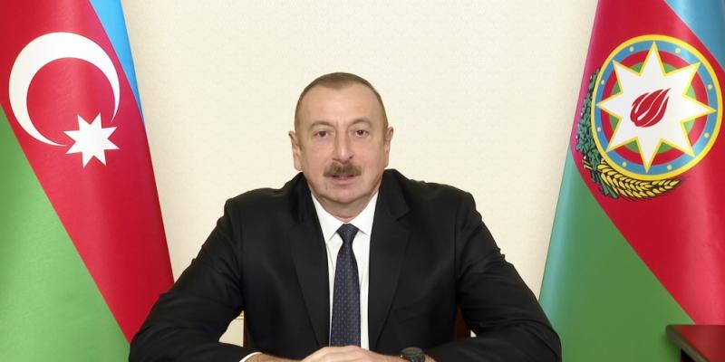 Президент Ильхам Алиев поздравил азербайджанский народ с освобождением Лачина от оккупации