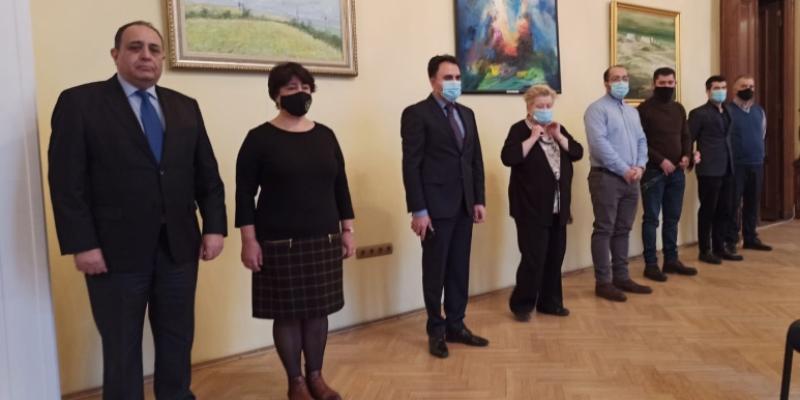 Сотрудники посольства Азербайджана в Венгрии почтили память героев Отечественной войны