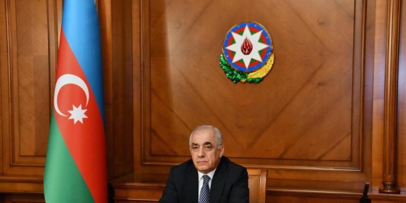 Премьер-министр Али Асадов поздравил Георгия Гахарию с переизбранием на пост премьер-министра Грузии