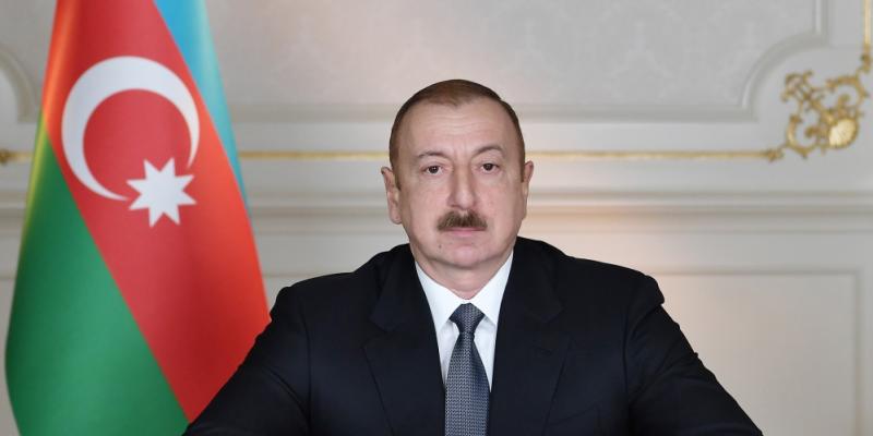 Address of President of the Republic of Azerbaijan Ilham Aliyev