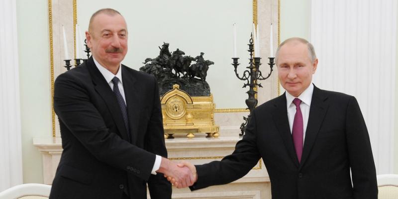 Azərbaycan Prezidenti İlham Əliyev və Rusiya Prezidenti Vladimir Putinin ikitərəfli görüşü olub
