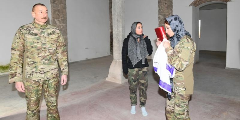 Первый вице-президент Мехрибан Алиева: Очень счастлива находиться в освобожденном древнем городе Шуша! 