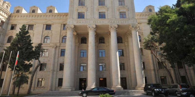 Azerbaijan’s Foreign Ministry rejects unfounded accusations of Armenian Foreign Ministry