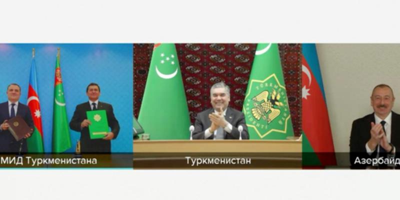 Azerbaijan, Turkmenistan sign MoU on joint exploration and development of “Dostlug” field in Caspian Sea