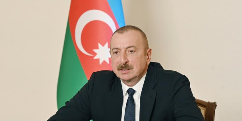 Президент Ильхам Алиев принял в видеоформате Айдына Керимова в связи с назначением его специальным представителем Президента в Шушинском районе
