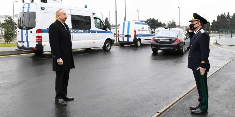 Президент Ильхам Алиев принял участие в открытии нового комплекса административного здания Генеральной прокуратуры 