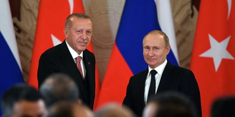 Состоялся телефонный разговор между президентами России и Турции