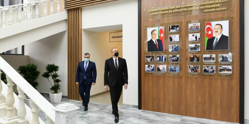 President Ilham Aliyev attended opening of Shaghan Rehabilitation Pension