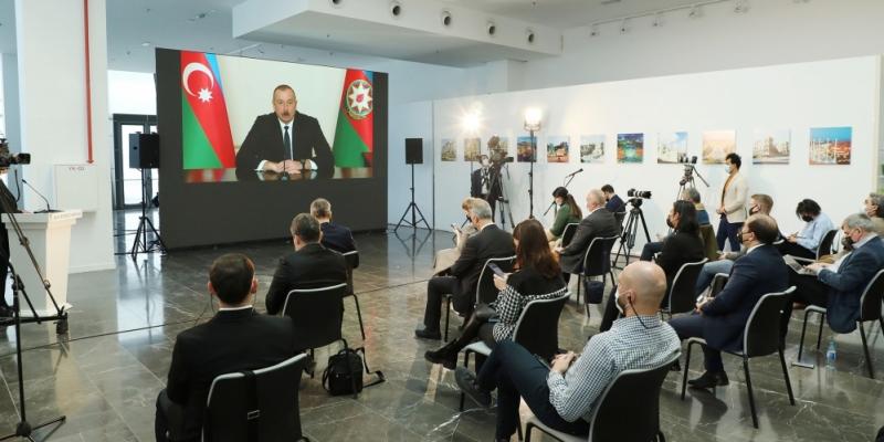 Prezident İlham Əliyev mətbuat konfransında Ermənistana və onun himayədarlarına aydın mesajlar verdi