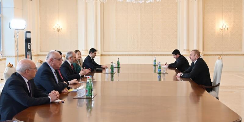 President Ilham Aliyev received Turkish Grand National Assembly delegation