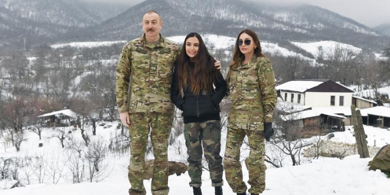 Президент Ильхам Алиев и первая леди Мехрибан Алиева посетили Физулинский и Ходжавендский районы